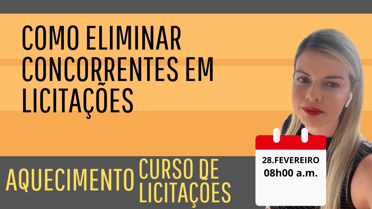 Como Eliminar Concorrentes em Licitações