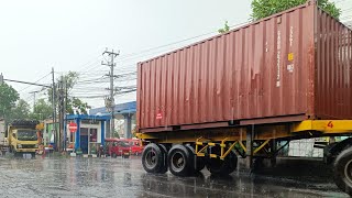 Suara Jalan Raya Hujan 🌧️ Sound for Relaxation | Sounds of Rain and Traffic