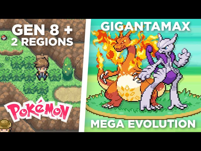 Pokemon GBA Rom Hack 2021 With Gen 8 Pokemon, Mega Evolution, Gigantamax  And Many More!! - BiliBili