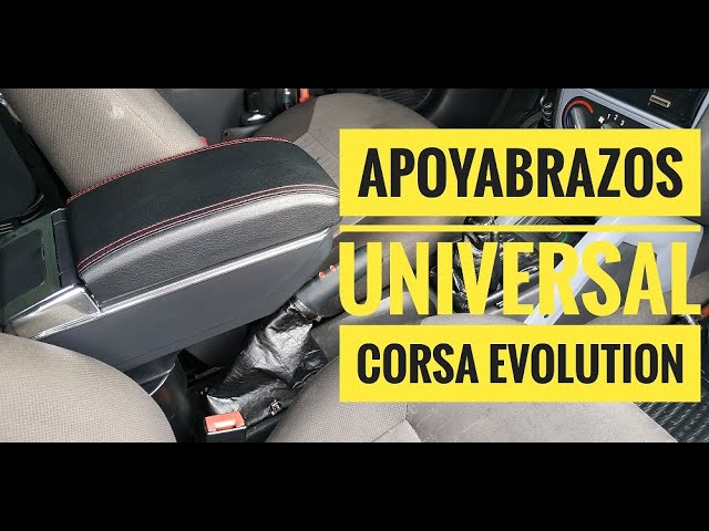 INSTALACION DE APOYABRAZOS UNIVERSAL CORSA EVOLUTION 