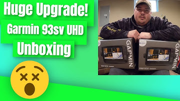 Garmin 93sv UHD Unboxing. Huge upgrade for my BassCat!