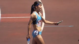 高校生V U20女子400mH決勝 日本選手権陸上2022