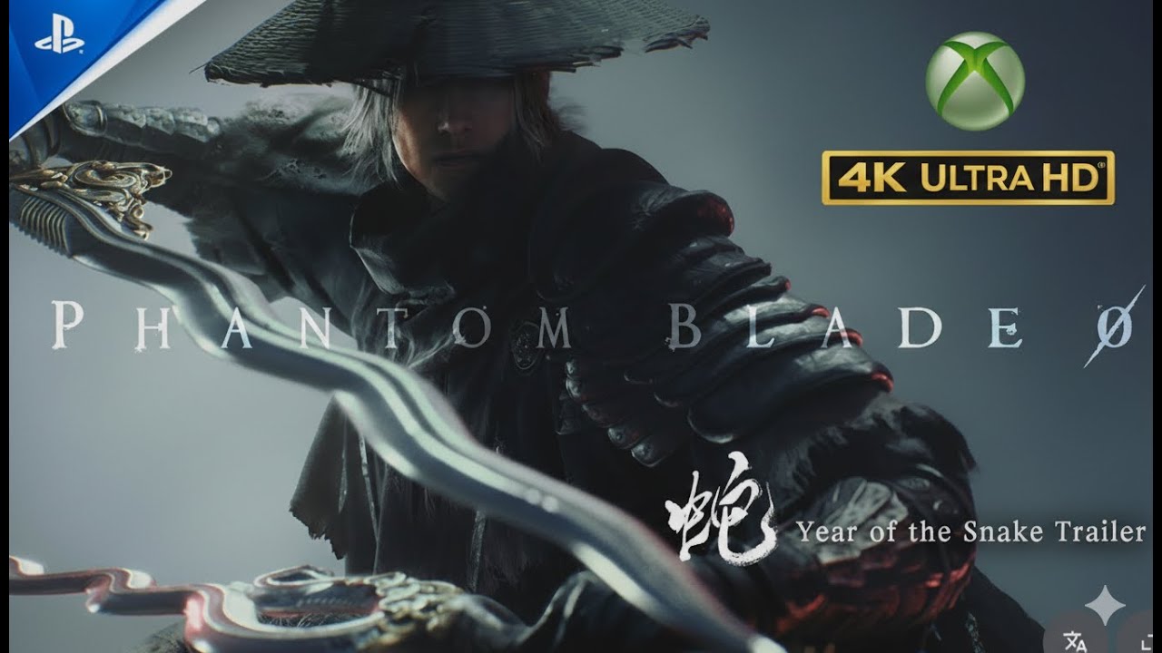 Phantom Blade Zero PS5 (2026) – Official Release Date Announcement Trailer | 4k Ultra HD