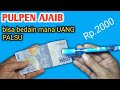 CUMA MODAL 2000 PERAK BISA DAPET ALAT CEK UANG PALSU