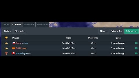 200kt Normal WR in 1:07 (Territorial IO)