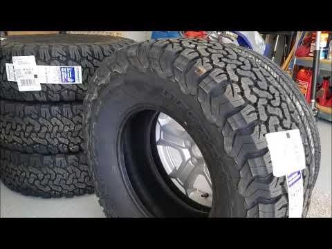 Tires for the Wrangler JL! 285/75-17 BFG KO2 is Here! - YouTube