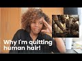 WHY I'VE STOPPED WEARING HUMAN HAIR | HAIR JOURNEY | BOTSWANA YOUTUBER