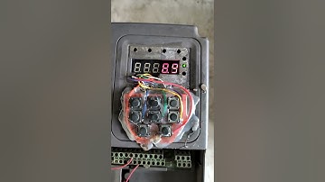 invt chf100a ac drive repair done ✅ EEF and keyboard problem