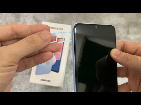 SAMSUNG GALAXY A13: HOW TO REMOVE SIM CARD