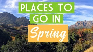 Places to go this spring - luxury travel destination ideas for your spring break