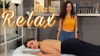 Time to Relax With Maya’s Magic Hands - ASMR Relaxing Back, Neck and Head Massage