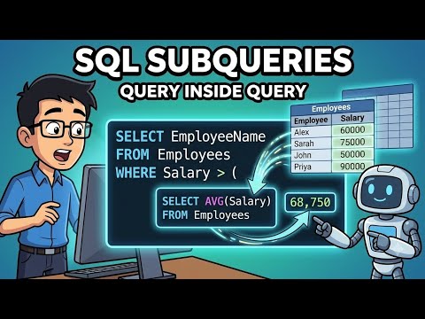 SQL Subqueries Explained | Write Queries Inside Queries