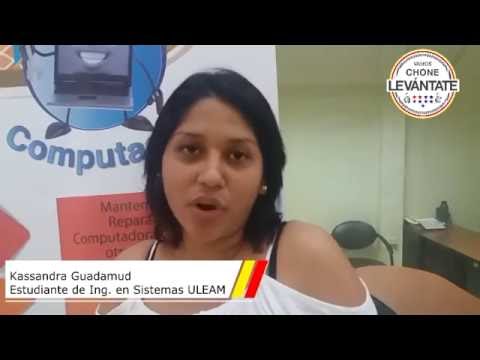 Estudiantes de ULEAM Chone realizan trabajos de vinculacin comunitaria