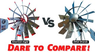 American Eagle Windmills  MUST WATCH! Windmill Aerator | Pond Aeration Windmill | Windmill for Pond
