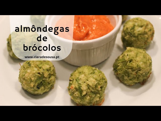 ALMÔNDEGAS DE BRÓCOLOS (OVO LACTO VEGETARIANO)