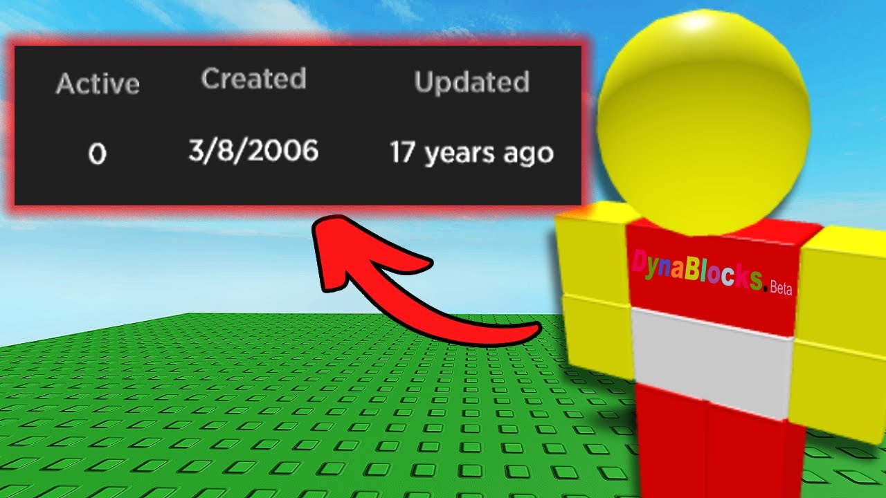 Random Roblox Facts on X: This is the OLDEST Roblox screenshot ever. It  was taken in December of 2003, when Roblox was still named Dynablocks. The  game title was John's Puzzle Game