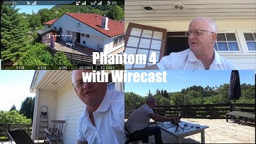 Wirecast with phantom 4,  + 3 cam setup