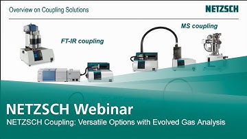 NETZSCH Coupling: Versatile Options with Evolved Gas Analysis
