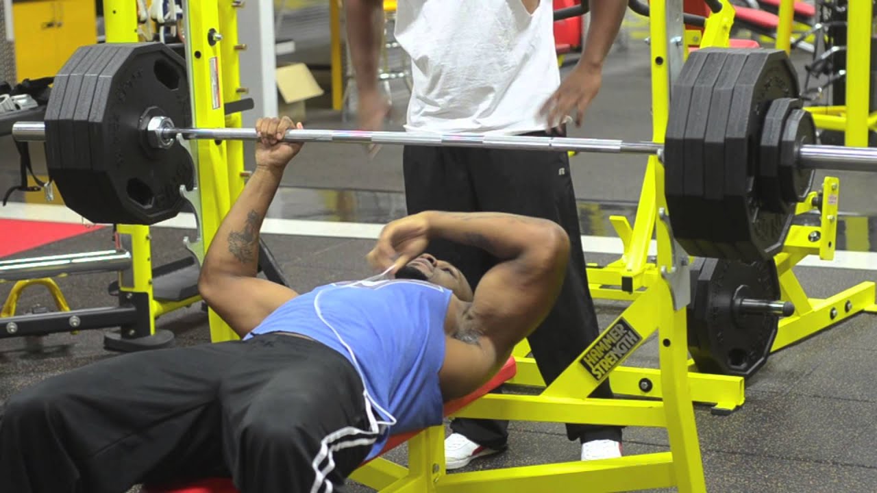 Beast Mode Bench Press Chest Day 430lbs Youtube