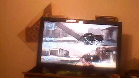 MW2 quickscoping split screen
