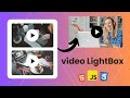 Build a Video Popup Lightbox Using HTML, CSS &amp; JavaScript | Bangla Tutorial