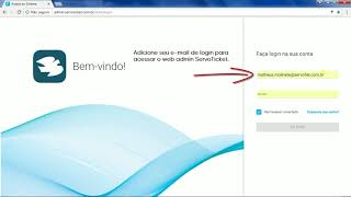 Login - ServoTicket Web Admin