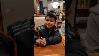 Master Shivansh Out For Lunch