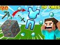 Minecraft, But Ores Drop SUPER OP items