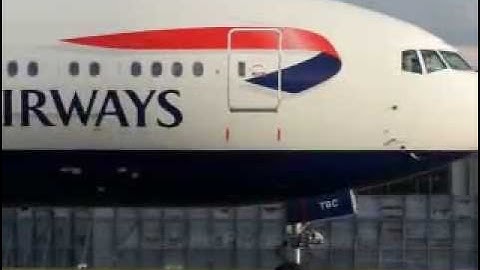 Aircraft slide show including British airways and many more