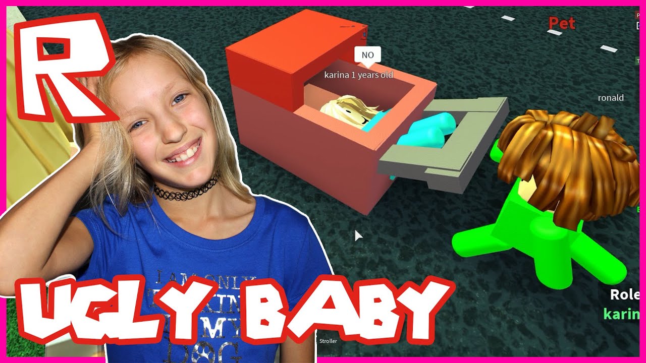 Life In Paradise The Most Ugly Baby Ever Roblox Youtube