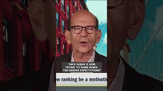 Finebaum is NOT HAVING Nick Sabans comments?! 😬