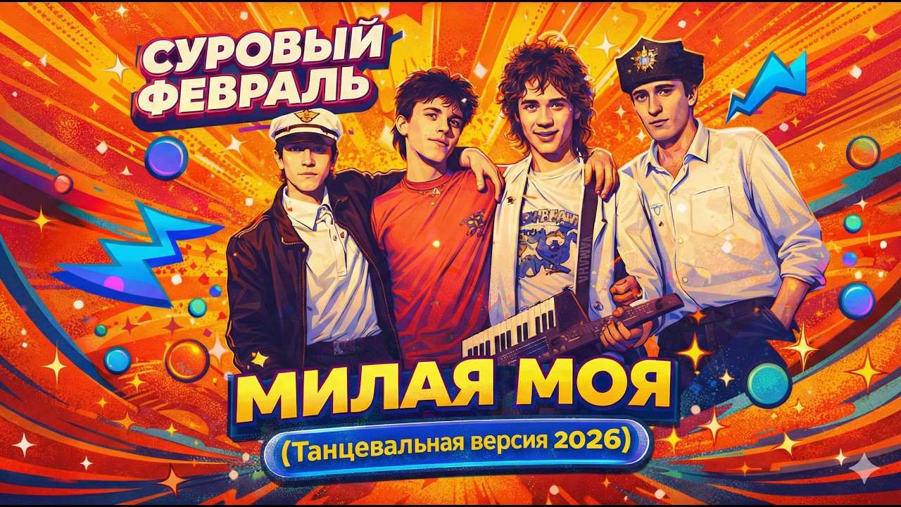 Милая моя (гр. Суровый Февраль) / Танцевальная версия 2026 / Кавер NOVA MUSIC