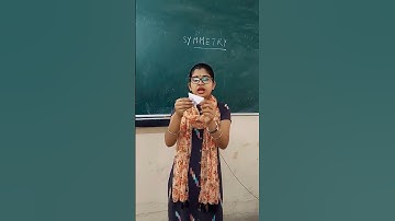 symmetry in equilateral triangle #symmetry #triangles #class6 #class7