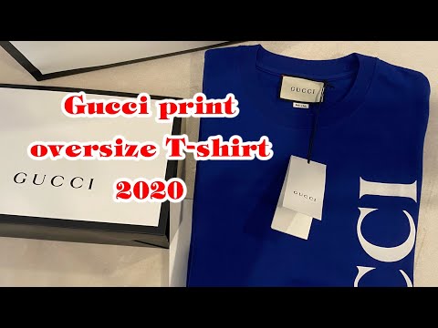 EP.42 - เสื้อ Gucci print oversize T-shirt 2020