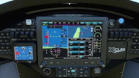Microsoft Flight "Simulator" 2020 - XCub Avionics Check
