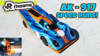 RLAARLO AK917 3S Speed Runs With Optional High Speed Gearing