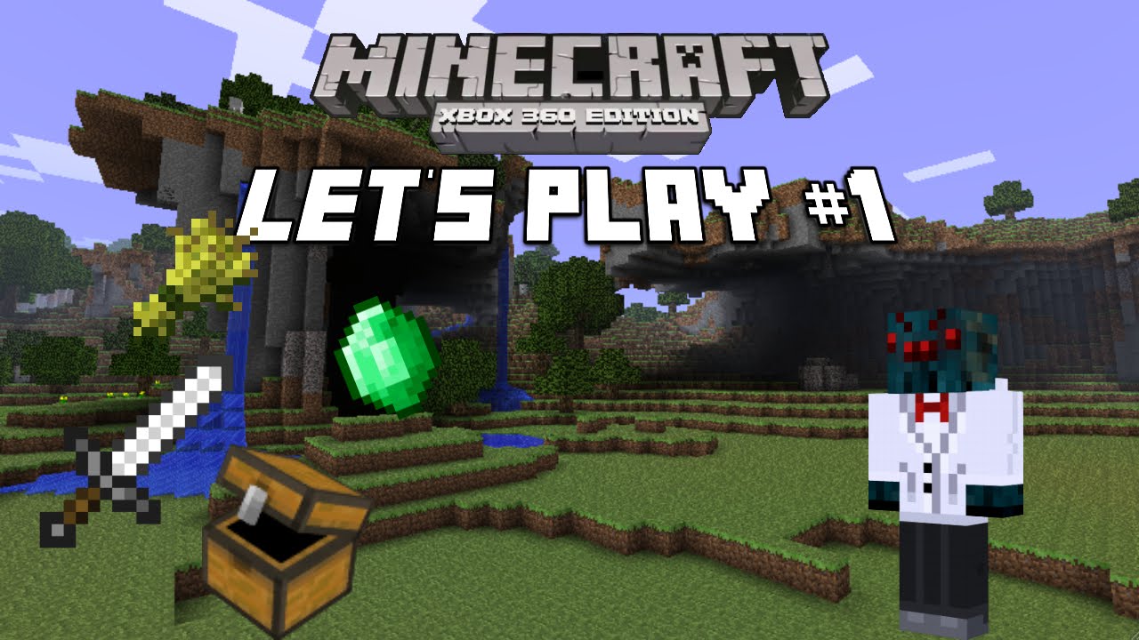 Lets play #1!!! Minecraft Xbox 360 - YouTube