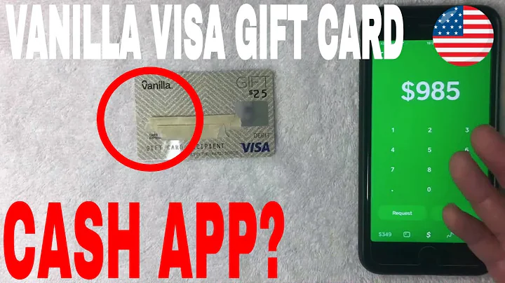 Cash App'te Vanilla Visa Hediye Kartını Kullanabilir misiniz?