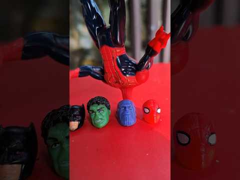 بطل مارفل شخصيات متحركه أساطير مارفل سبايدرمان هالك اختبار تعفن الدماغ ألعاب ثانوس