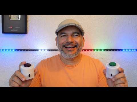 PONG el juego mas antiguo en una sola tira LED