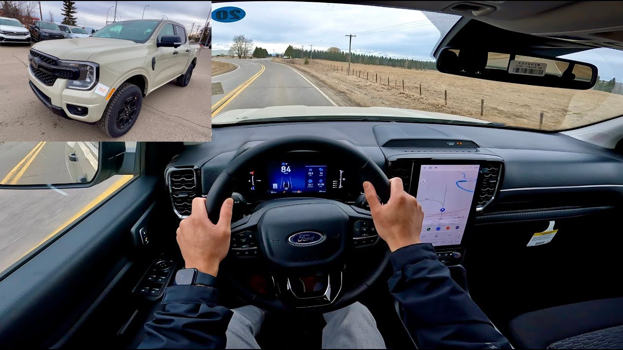 2025 Ford Ranger XLT - POV Test Drive 3D Audio