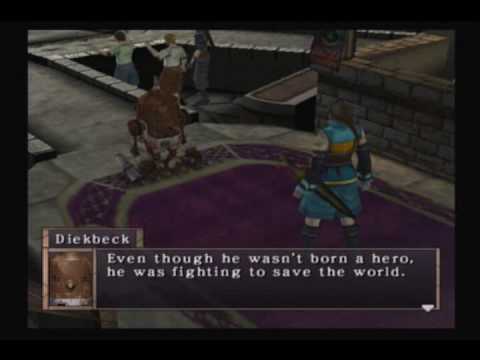 Arc the Lad: Twilight of the Spirits - Secret character: Diekbeck