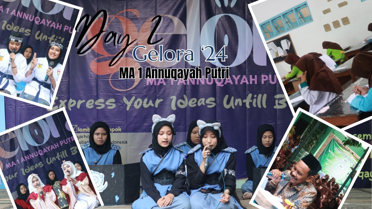 Day 2 of GELORA'24 MA 1 Annuqayah Putri | Organisasi Informasi & Publikasi