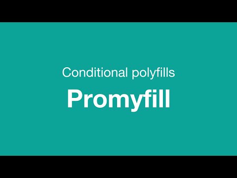 Promyfill - A promise based conditional polyfill loader