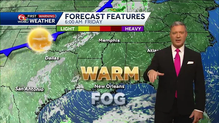 Tracking morning fog potential and how warm our days will be