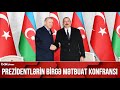 İlham Əliyev və Rəcəb Tayyib Ərdoğanın birgə mətbuat konfransı - CANLI | Baku TV (26.10.2021)