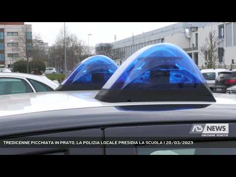 TREDICENNE PICCHIATA IN PRATO, LA POLIZIA LOCALE PRESIDIA LA SCUOLA | 20/03/2023