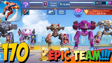 Mech Arena - Gameplay Walkthrough Part 170 - EPIC TEAM🔥OMG!(iOS,Android)