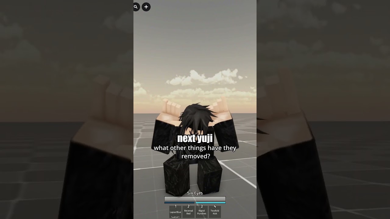 Things REMOVED from Jujutsu Shenanigans #shorts  #jujutsushenanigans #roblox
