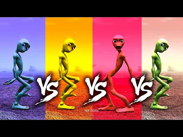 Alien dance VS Funny alien VS Dame tu cosita VS Funny alien dance VS Green alien dance VS Dance class=